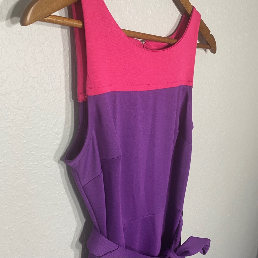 Elle | Color Block Dress - Picture 3 of 6